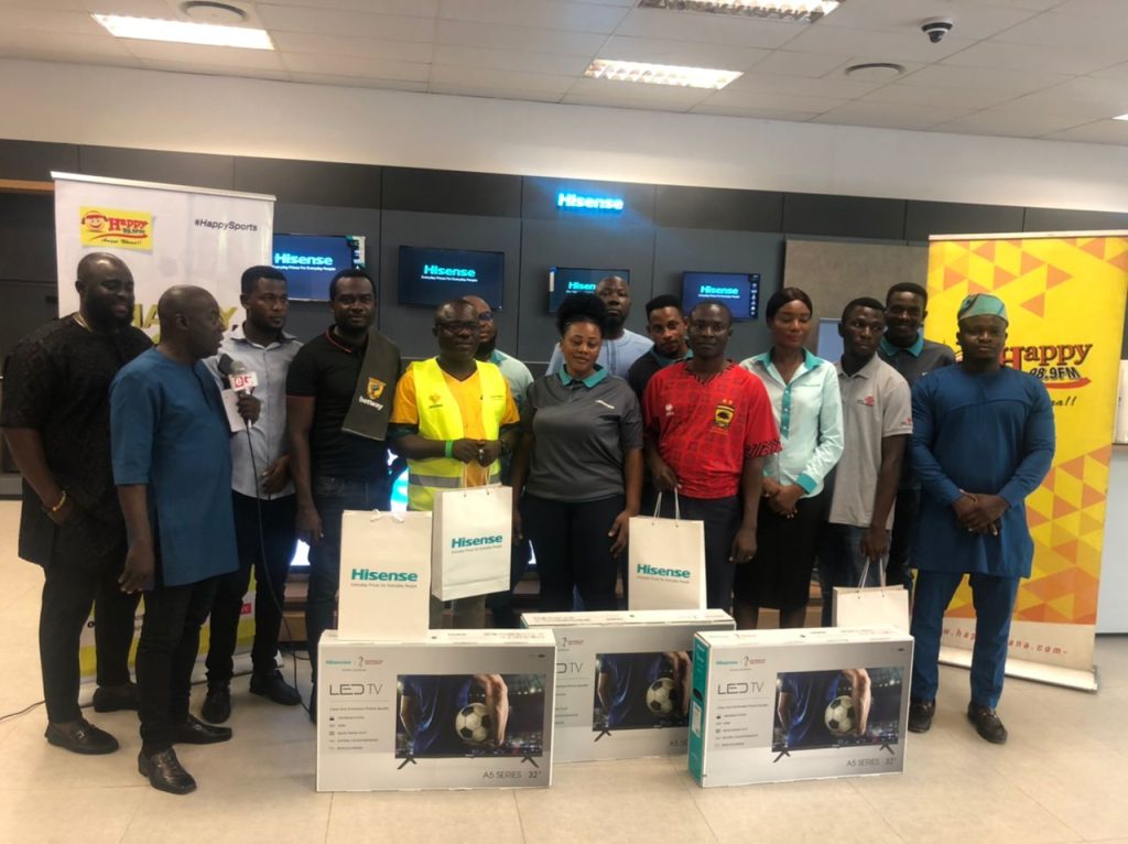 Prince Yeboah Asumah wins Happy FM’s- Hisense Predict and win Promo