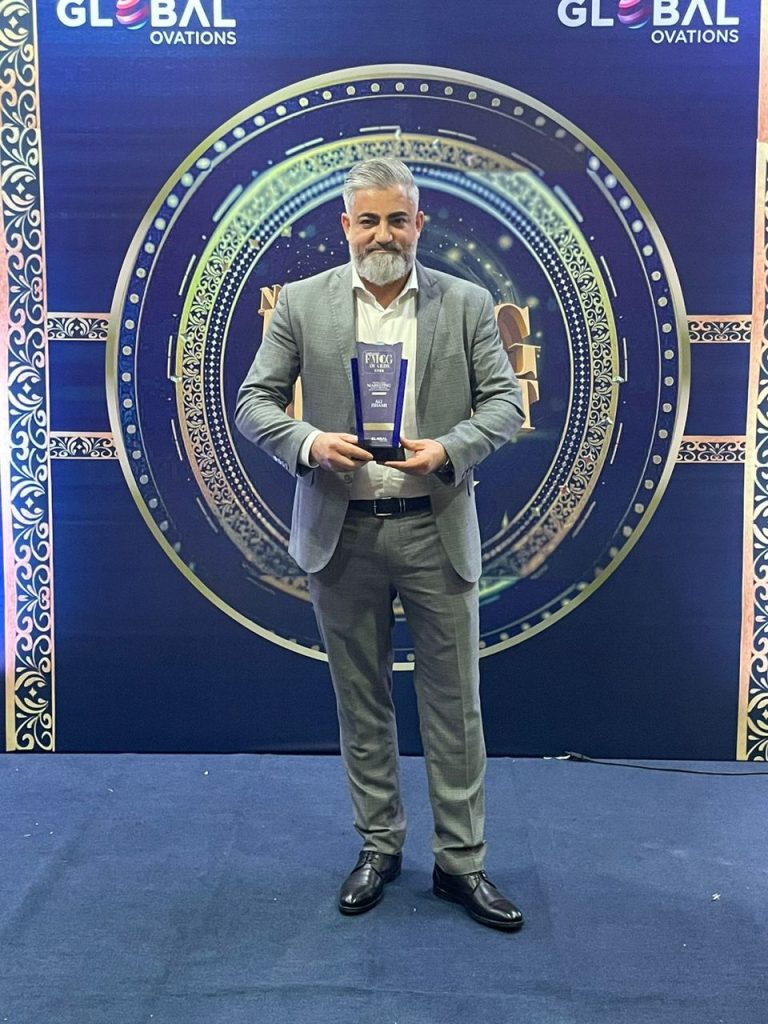 Ali Jihami wins the Marketing Icon of the Year Award