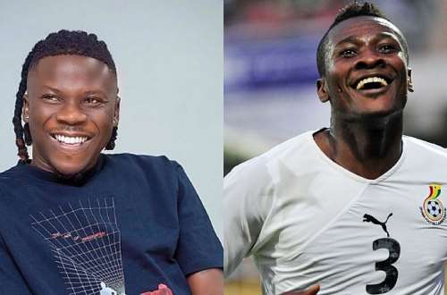 Asamoah Gyan is right about Ghanaians not celebrating him enough – Musician Stonebwoy