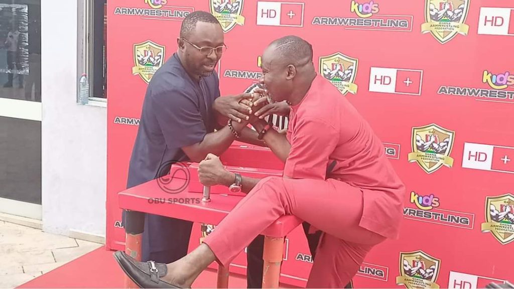 HD+ partners Ghana arm-wrestling Federation for kids championships