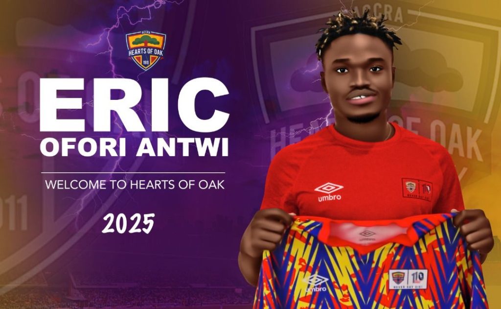 Hearts of Oak capture experienced goalkeeper Eric Ofori Antwi