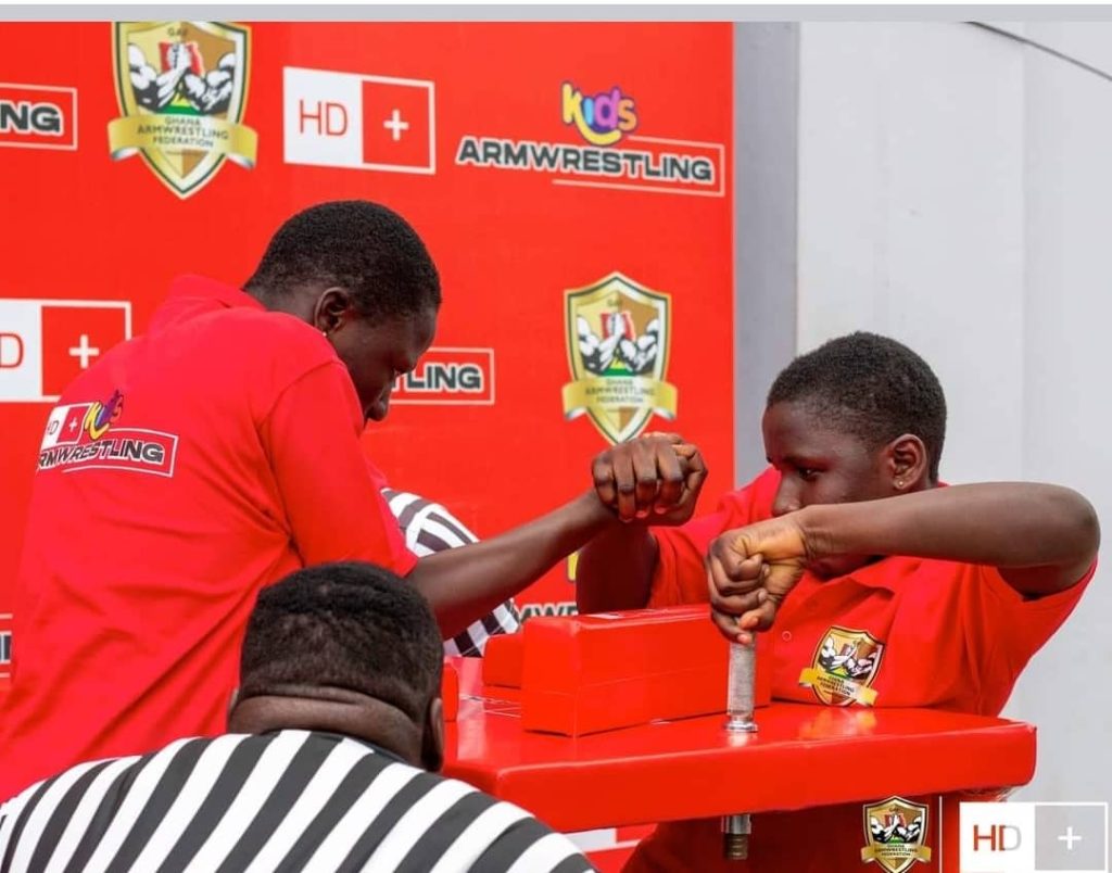 HD+ Kids Armwrestling Championship in Accra on Sat.- Feeli Feeli experience with more goodies