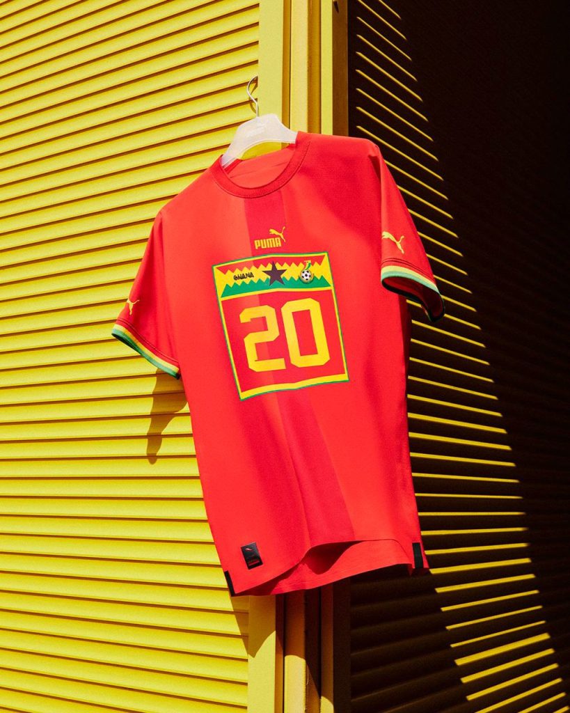 Official: PUMA unveils Ghana’s away jersey for 2022 World Cup