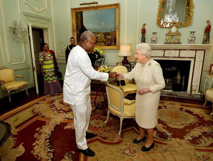 Mahama ‘sad’ over Queen Elizabeth’s II death