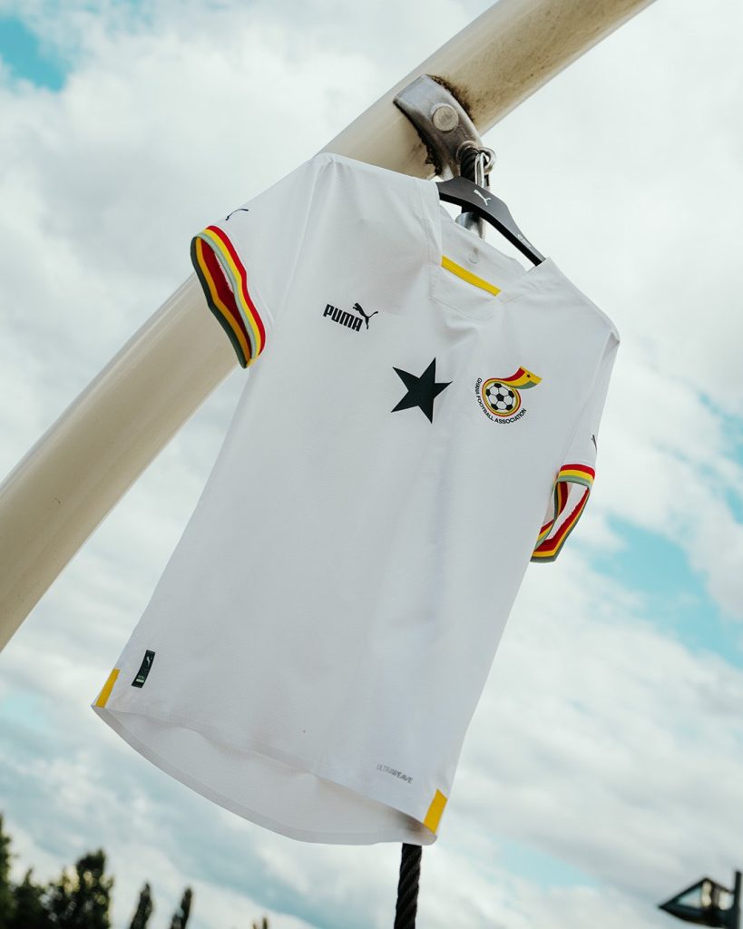 Ghana to wear new PUMA jersey against Brazil