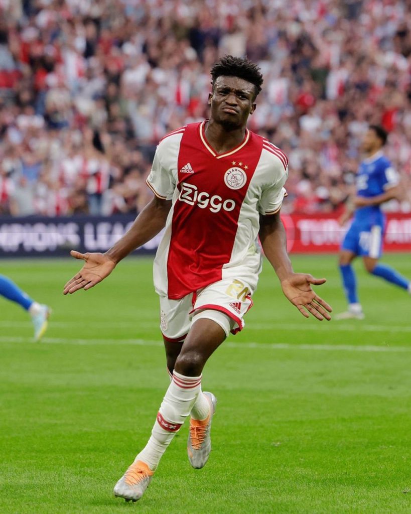 WATCH: Mohammed Kudus scores first UCL goal for Ajax