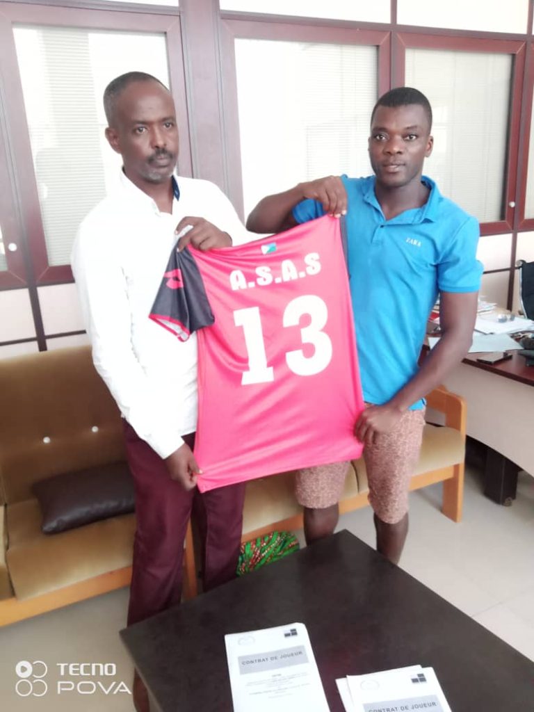 Gabriel Dadzie signs for Djibouti club ASAS Telecom