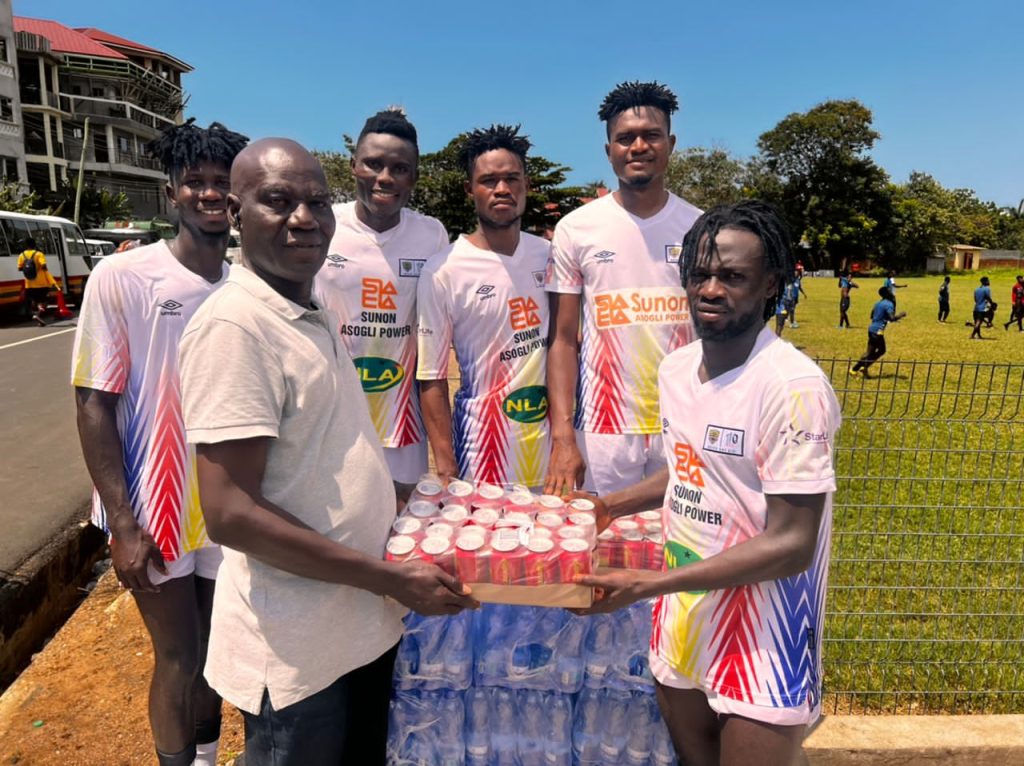 Ebenezer Apodei donates to Hearts of Oak ahead of Ga Mantse derby