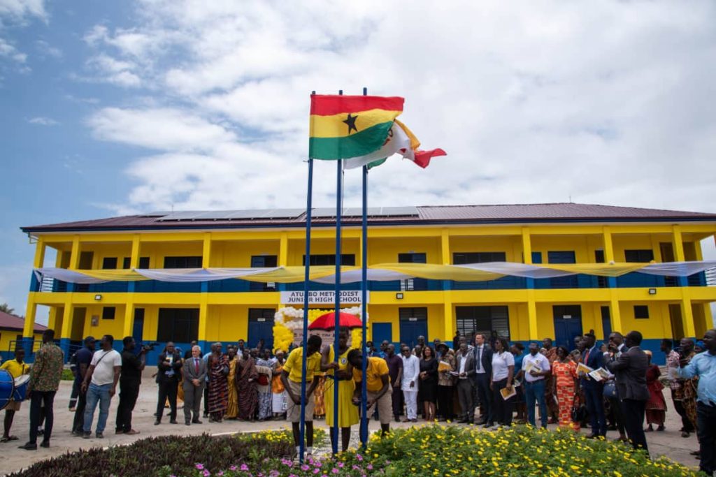 10 Communities in Ellembelle District benefit from OCTP School Infrastructure Project by Eni Ghana and Partners