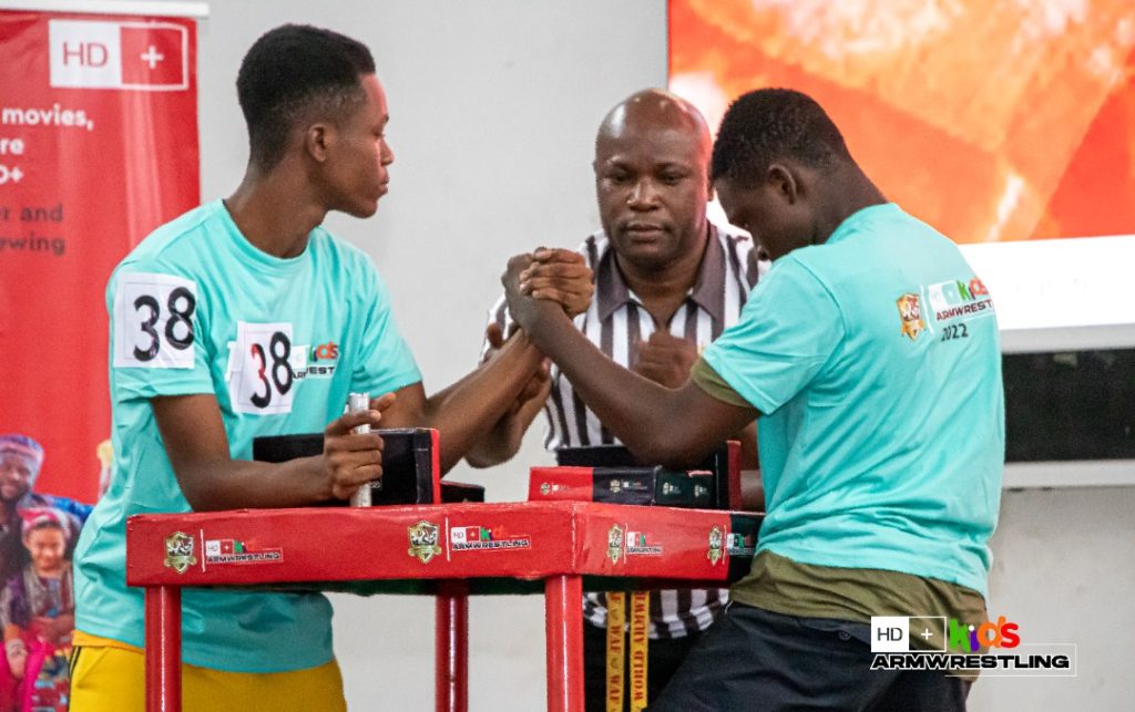 HD+ Kids Armwrestling Championship hits Kumasi on Saturday