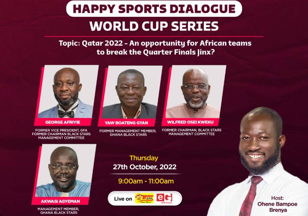 HappySportsDialogue: Happy98.9FM engages stakeholders ahead of World Cup