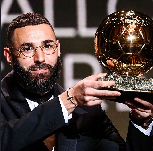 Real Madrid star Karim Benzema wins Ballon d’Or