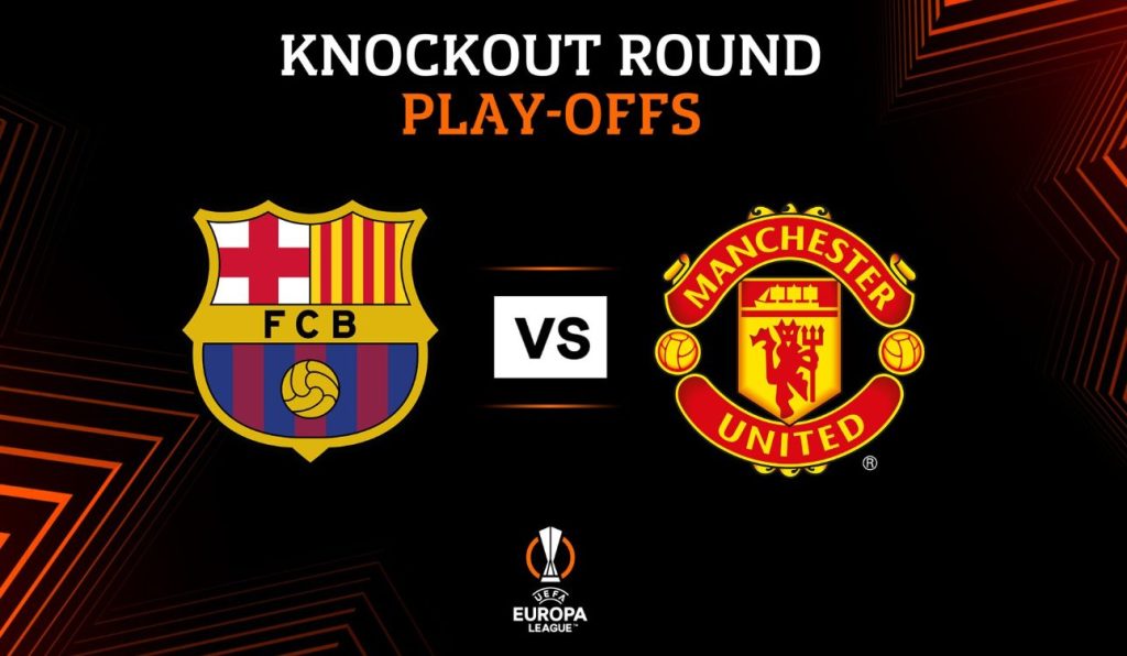 Man Utd draw Barcelona in Europa League knockout round play-off