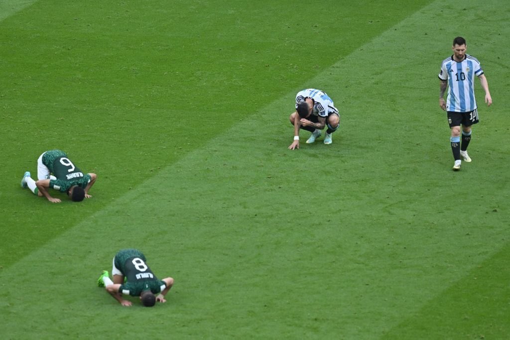 <strong></img>Saudi Arabia stunned Argentina in one of the World Cup’s greatest-ever upsets as tournament came to life</strong>