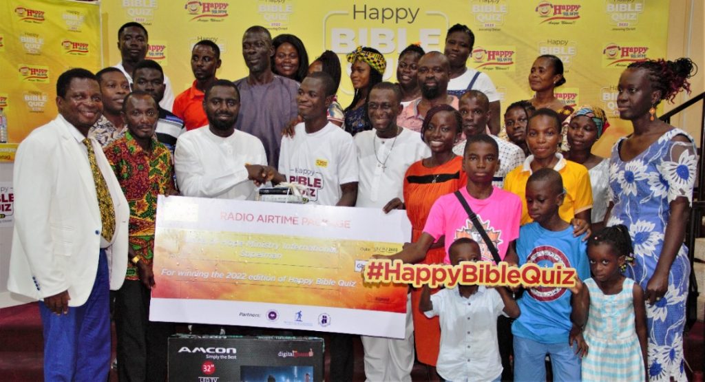 Happy Bible Quiz: Ghc20,000 and more won in third edition