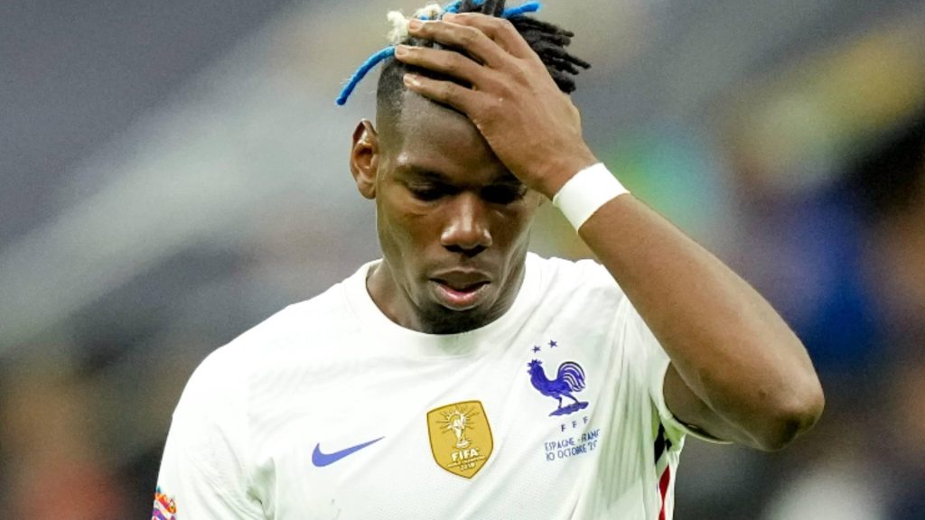 Paul Pogba will miss France’s World Cup defence in Qatar