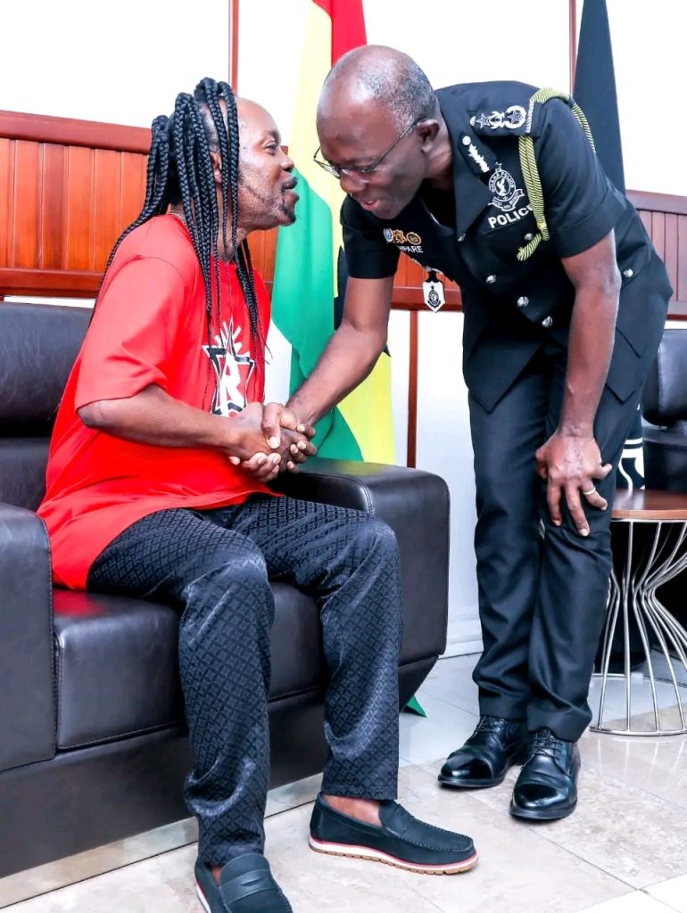 Daddy Lumba visits IGP Dampare, this is what they discussed