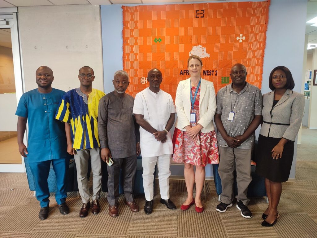 SIGA D-G calls on IMF Afritac West 2 Director