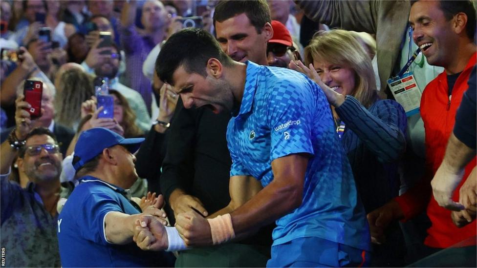 Djokovic wins Australian Open to equal Nadal record