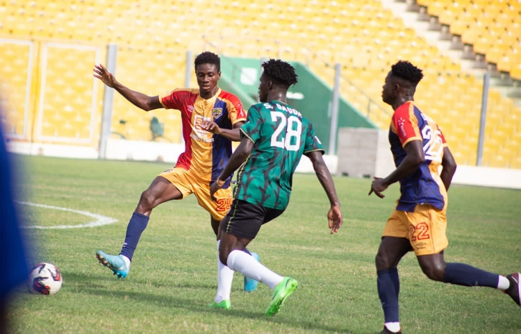 VIDEO: Watch highlights as Samartex frustrate Hearts of Oak in Accra