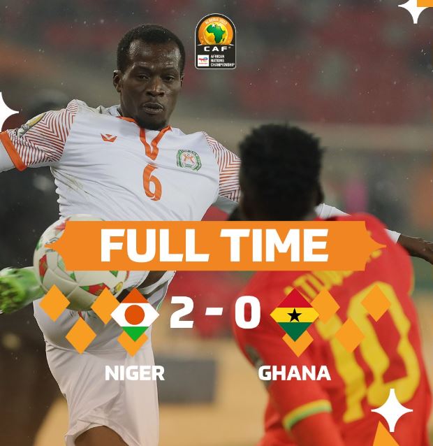 CHAN 2022: Niger claims historic CHAN win, eliminates Ghana