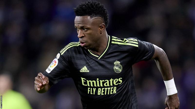 La Liga ‘does nothing’ about ‘racists’- Vinicius Jr