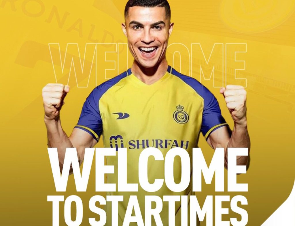 <strong></img>StarTimes acquires Saudi Pro League broadcast rights following Ronaldo’s move</strong>