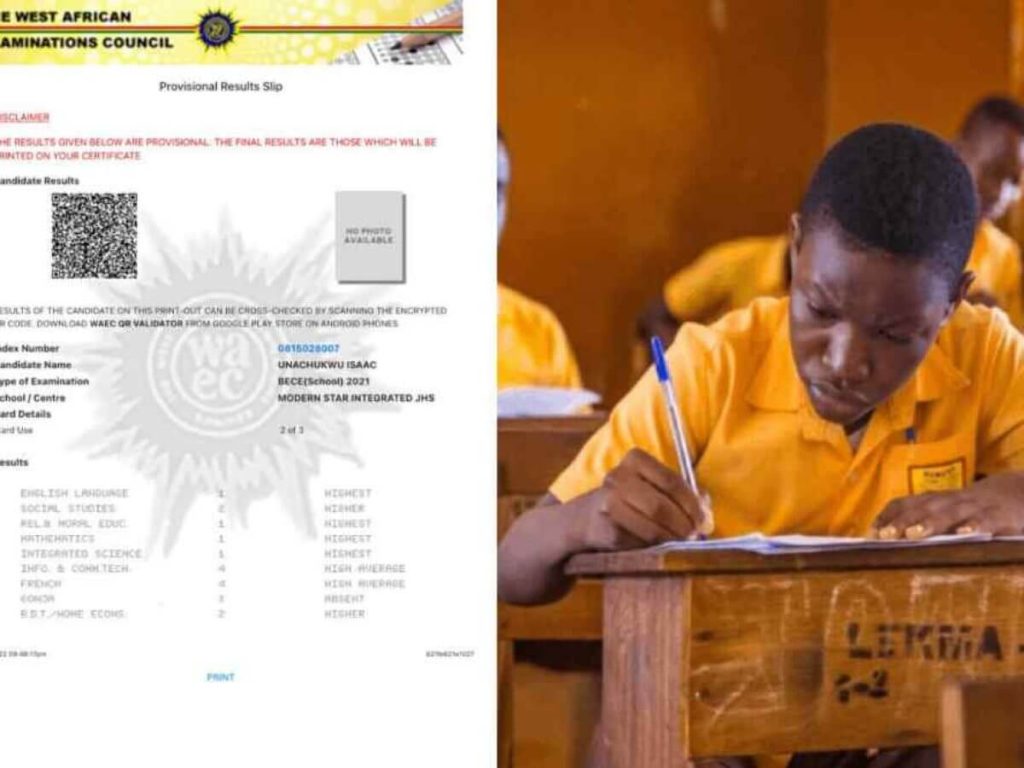 How to check your 2022 BECE results