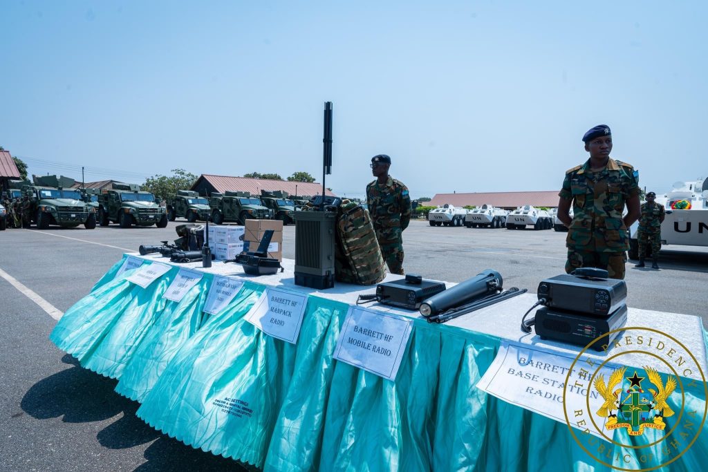 Prez Nana Addo visits Burma Camp with lots of goodies