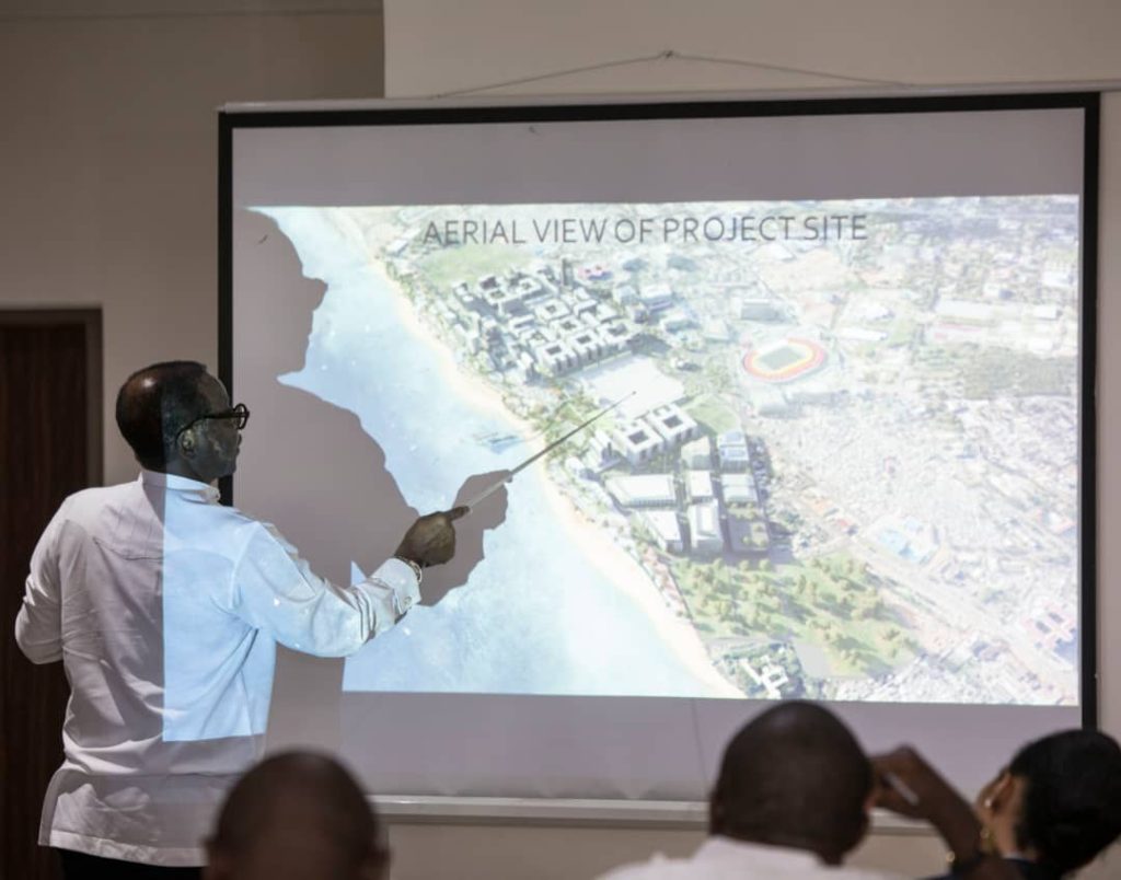 Accra Marine Drive Project engages Parliamentary Select C’tte on Trade, Industry and Tourism