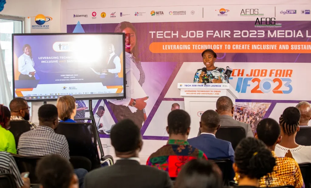 IIPGH, AFOS Foundation and partners launch Tech Job Fair (TJF) 2023