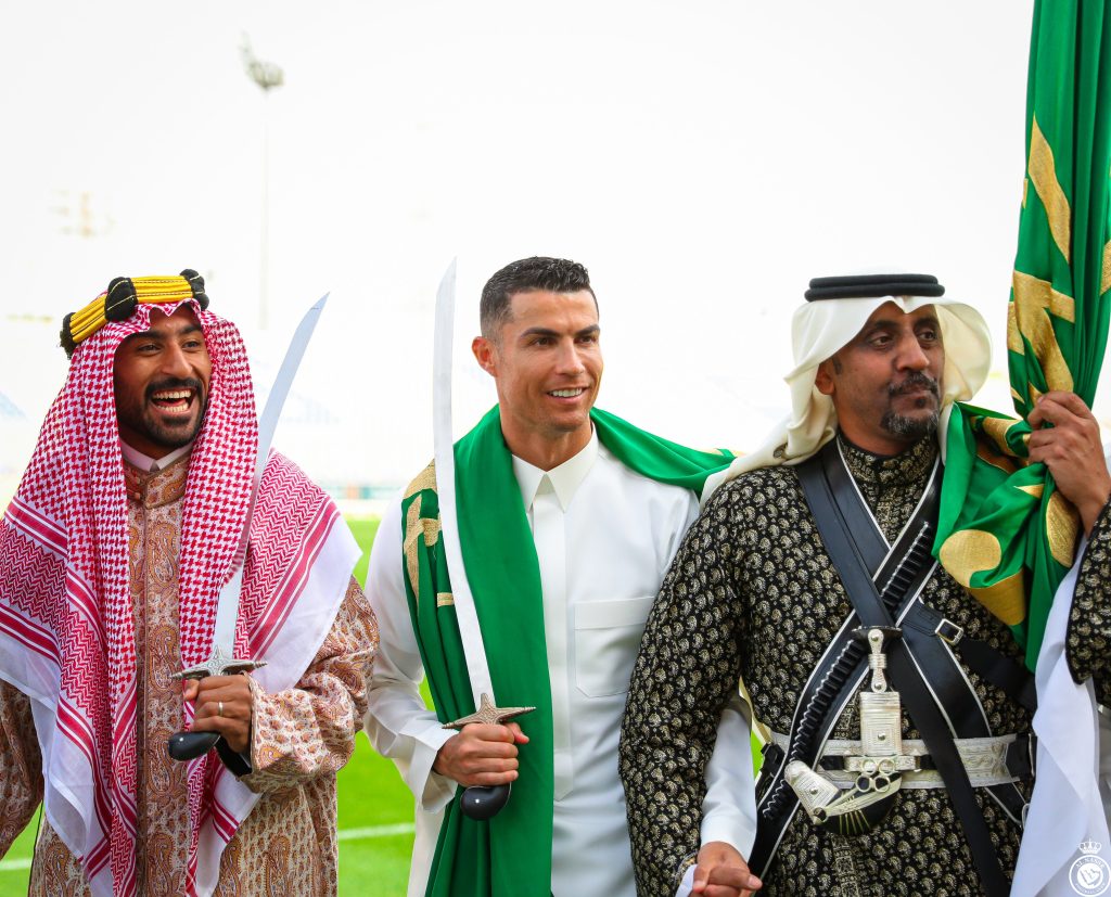 Watch how Cristiano Ronaldo performed traditional ‘Ardah’ dance on Saudi Founding Day