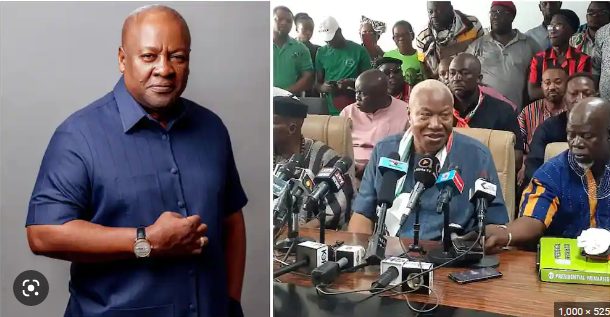 Prof. Alabi submits Mahama’s nomination forms