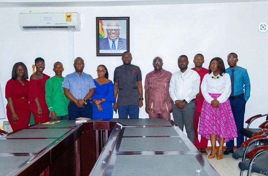 GMABC pays courtesy call to Ghana Library Authority, commit to promote literacy in Ghana