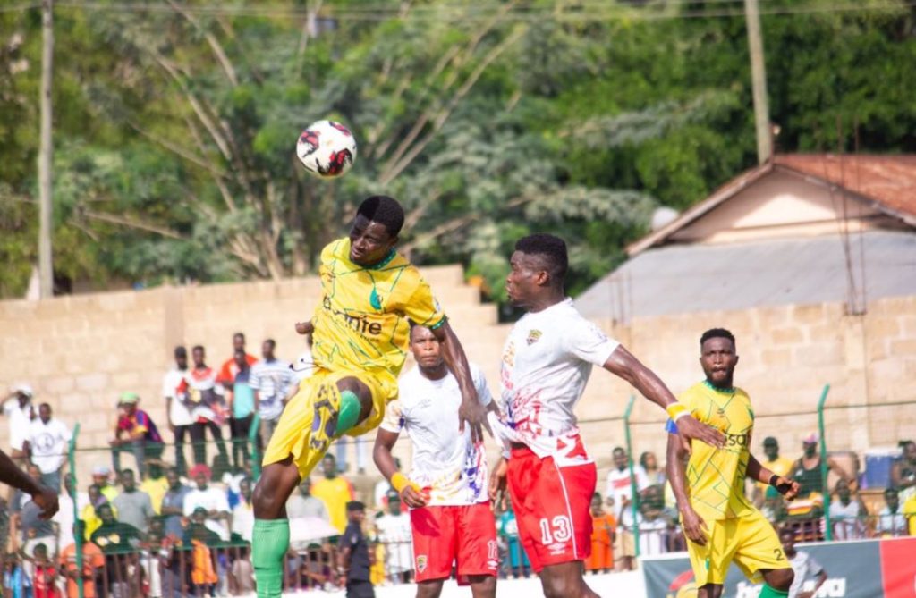 VIDEO: Isaac Mensah scores late as Hearts of Oak draw against Bibiani Gold Stars