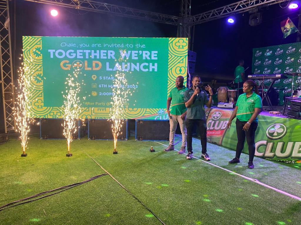 Accra Brewery launches new Club Beer campaign, ‘Together We’re Gold’