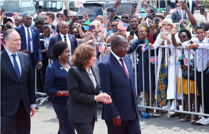 U.S. seeks to boost trade with Tanzania as Kamala Harris continues Africa tour