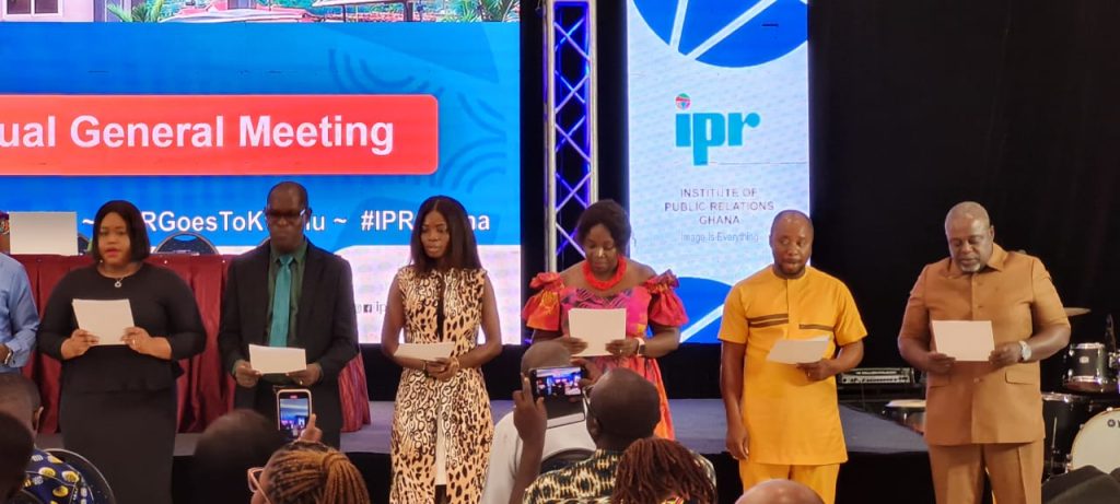 Koku Anyidoho inducted into IPR Ghana