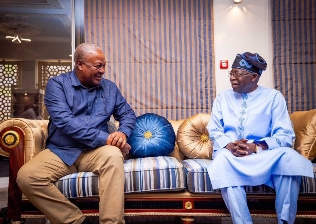 #NigeriaElection2023: Why John Mahama met with Tinubu hours before he was declared Nigeria’s President-elect