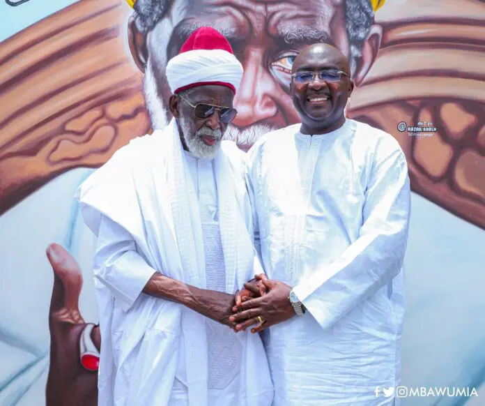 Bawumia surprises National Chief Imam on 104th birthday