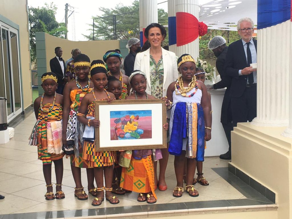 French Minister of State Zacharopoulou visits Lycée Français International d’Accra and Ecole Ronsard school