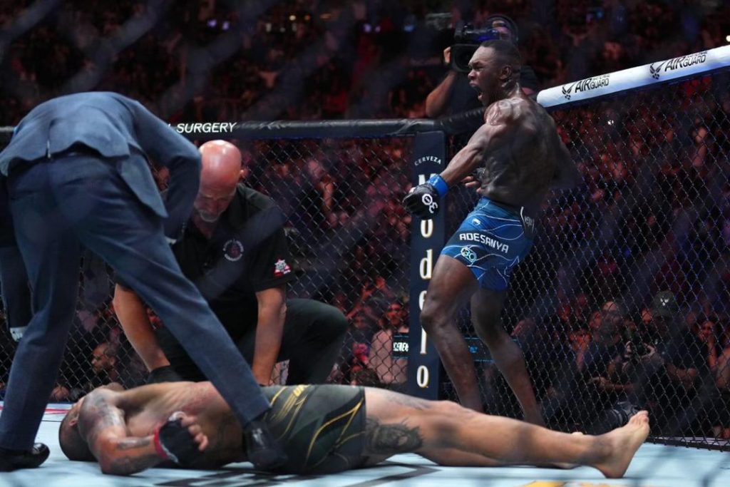 UFC: Israel Adesanya reclaims Middleweight title after Alex Pereira knock out