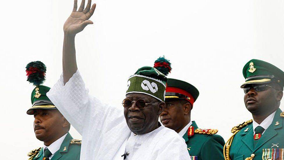 Nigeria swears 71-year-old Tinubu as President