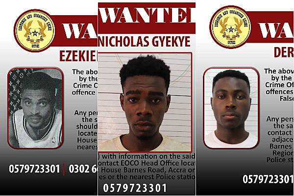 EOCO releases list of wanted persons