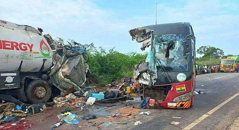 16 crashed to death on Accra-Cape Coast highway