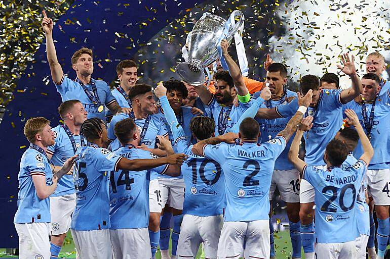 Manchester City beat Inter Milan to win first Champions League