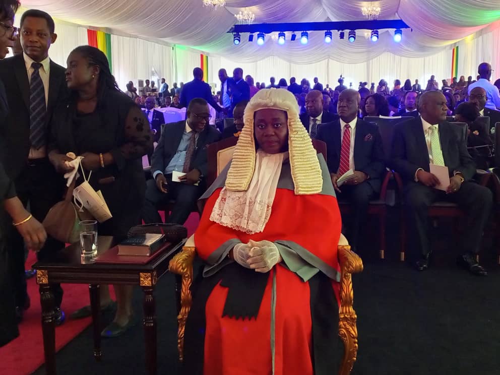 Prez Akufo-Addo Swears In Gertrude Torkonoo As Chief Justice - Happy Ghana