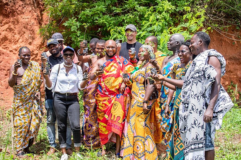 Pernod Ricard Ghana’s planting of 10000 trees begins at Moree