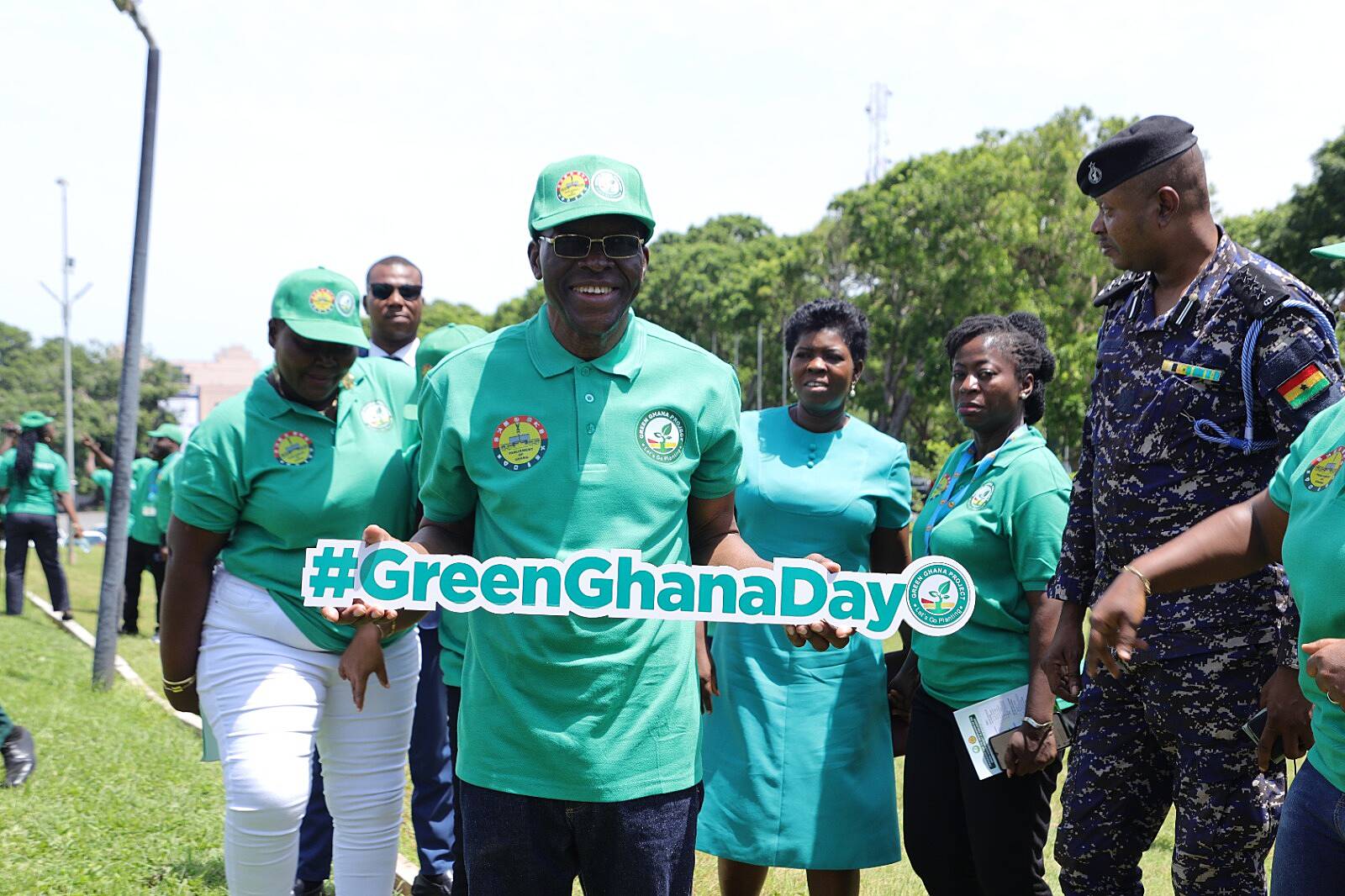 Green Ghana Day Speaker Bagbin leads parliament to plant trees across