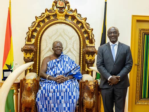 SIGA Management pays courtesy call on Asantehene